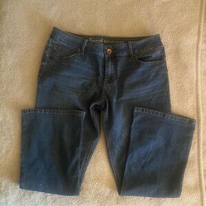 Natural reflections, comfort, stretch, jeans, soft, good condition 12P, boot cut